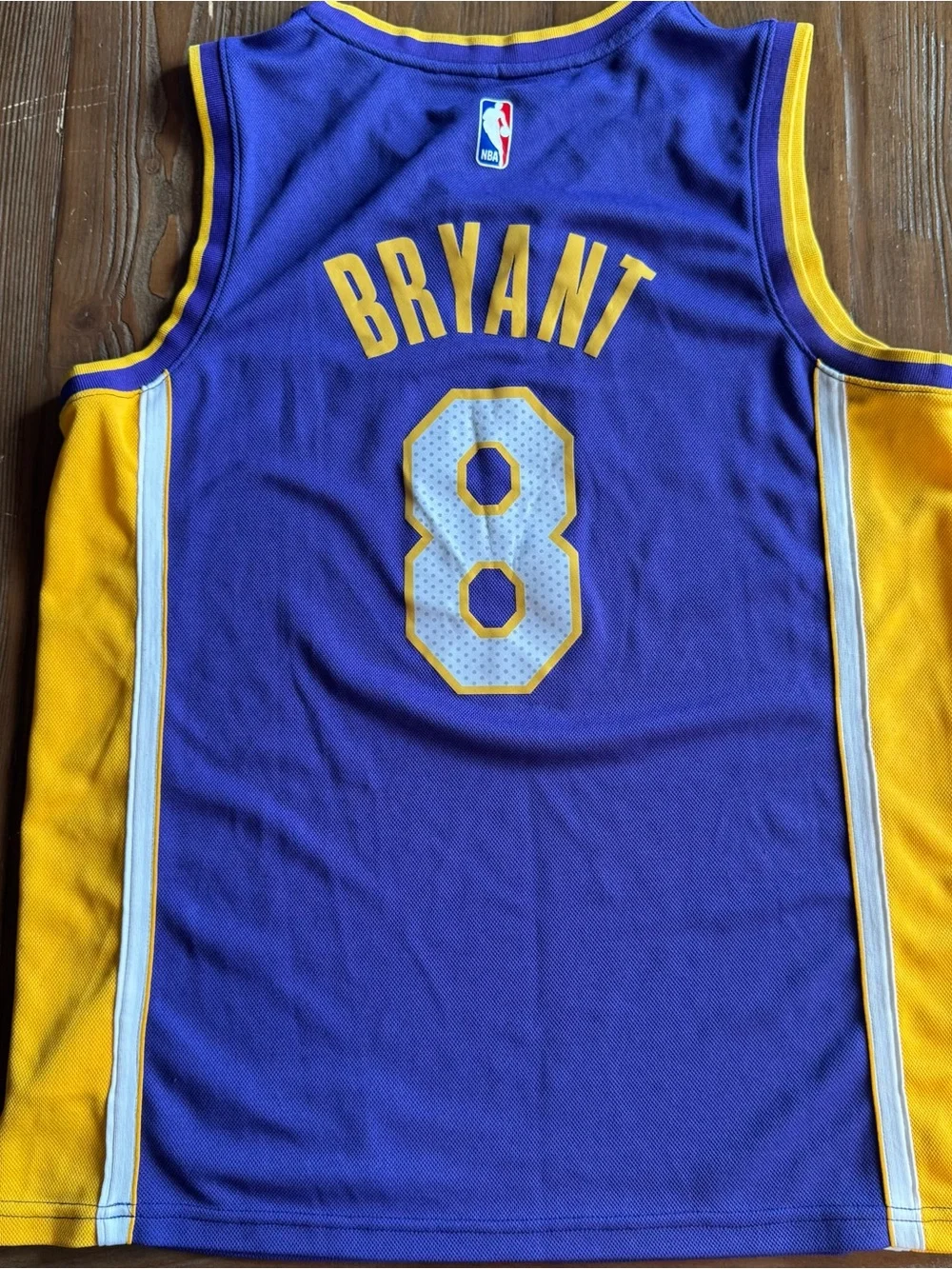NBA Purple and Gold Dri-FIT Sweater by Nike